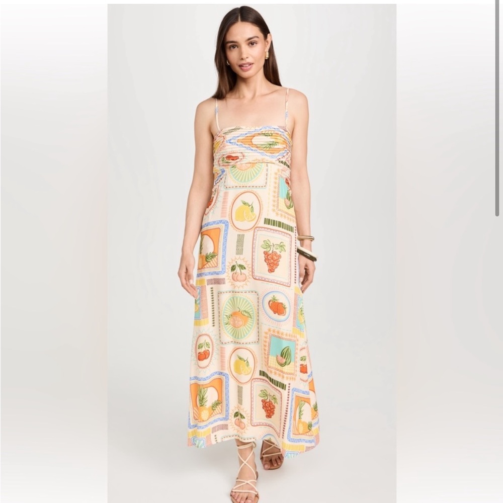 Colorful Patterned Maxi Dress